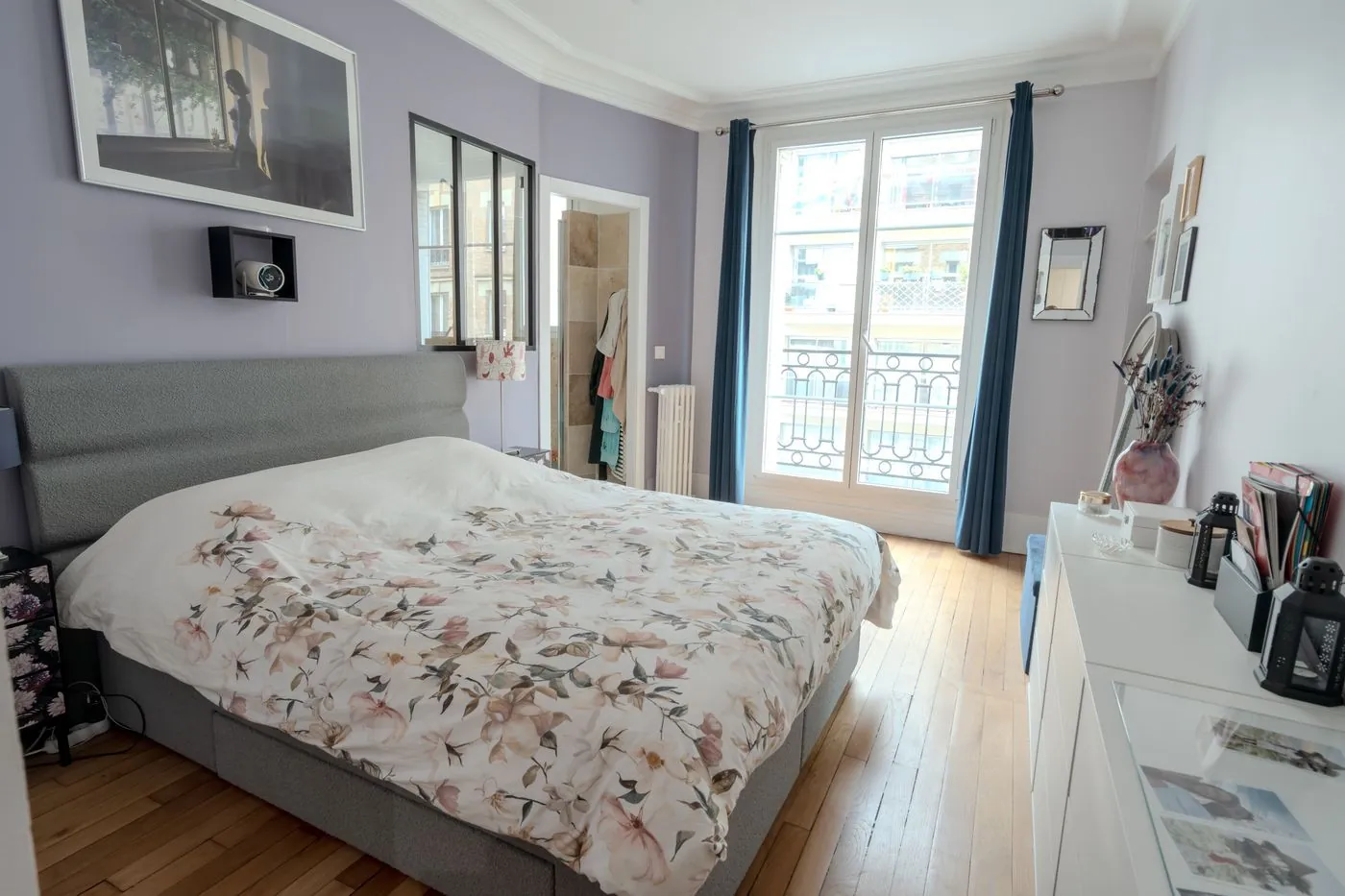 Photo immobilière chambre Paris 15e